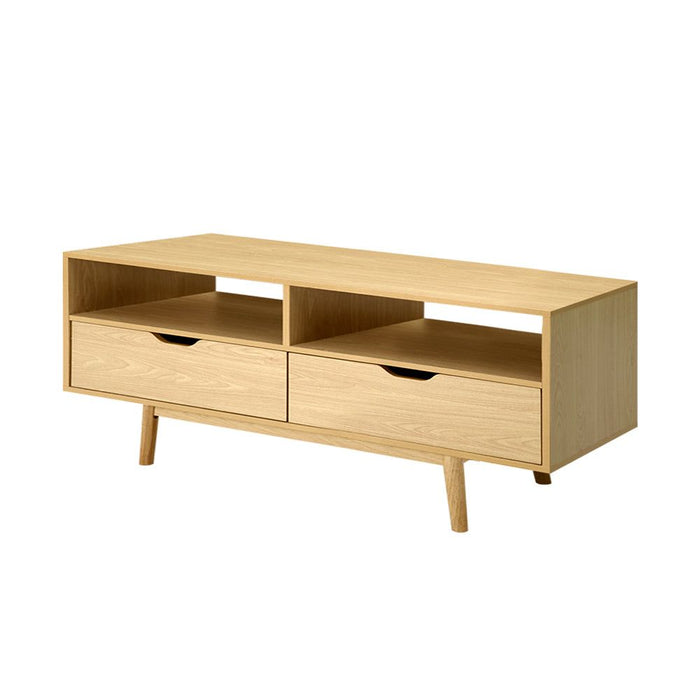 Artiss TV Cabinet Entertainment Unit 120cm Pine Ford -Home Living Store - -