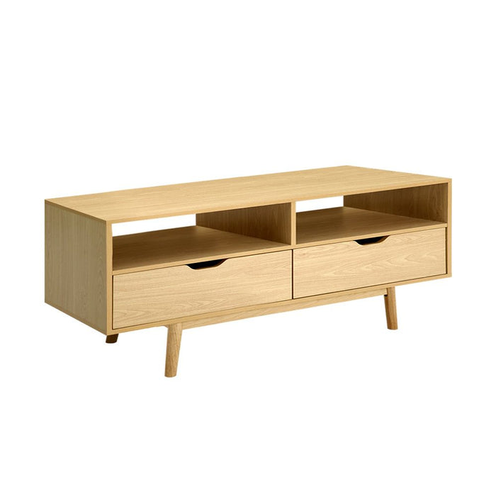Artiss TV Cabinet Entertainment Unit 120cm Pine Ford -Home Living Store - -