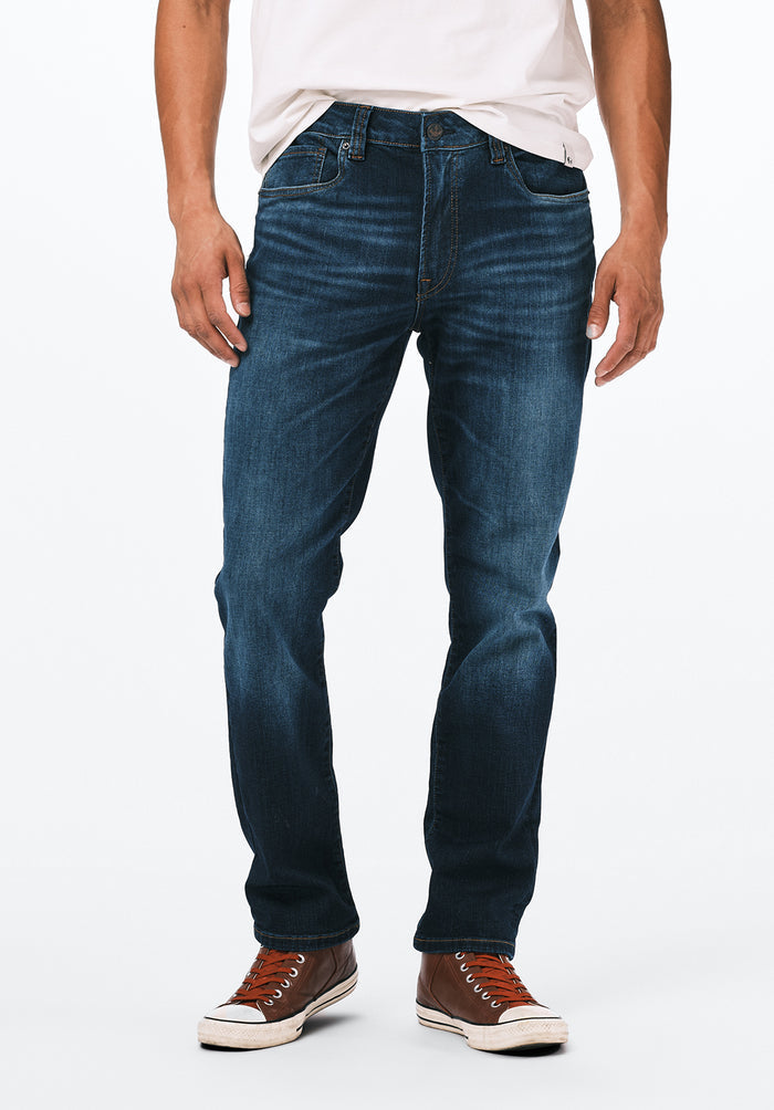 Buffalo Men Jeans Navy Denim Denim Pants Stretch