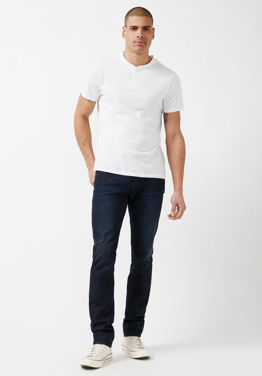 Buffalo Men Jeans Navy Denim Denim Pants Stretch