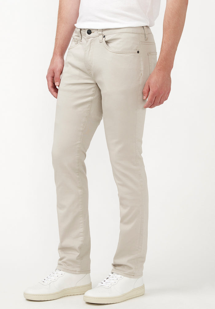 Buffalo Men Pants Brown Denim Denim Pants Stretch