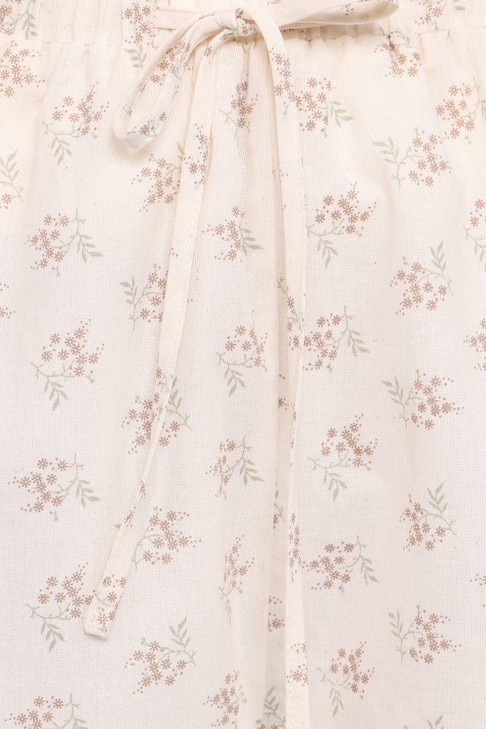 Petal and Pup USA BOTTOMS Ashlee Shorts - White Floral