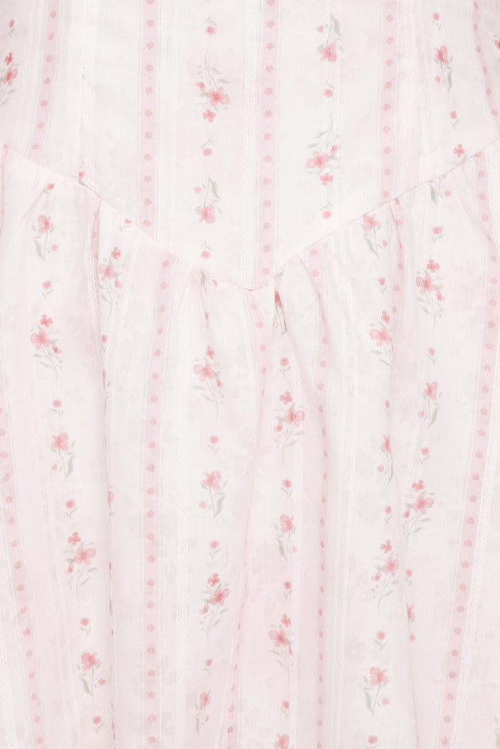 Petal and Pup USA DRESSES Athena Mini Dress - White Floral