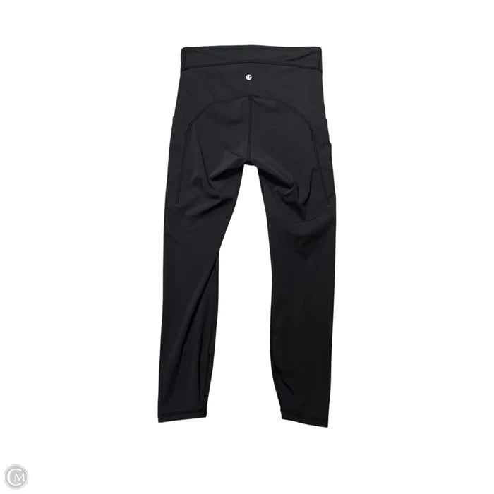 Athletic Leggings By Lululemon In Black, Size: 6