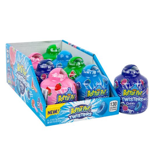 Baby Bottle Pop Twisters Lollipop Candy - 8 Count