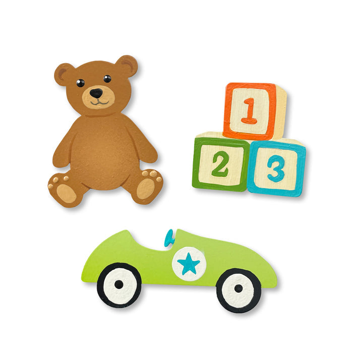 Baby Boy Magnets S/3