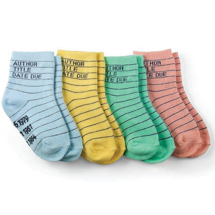 Baby Library Card Socks - Library of Congress Shop