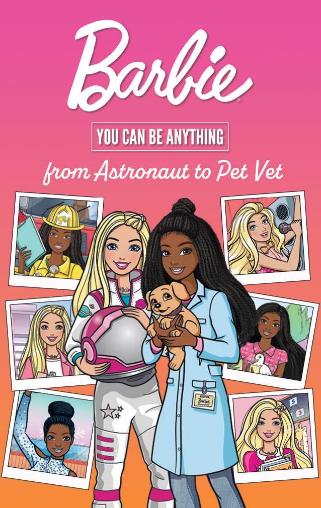 Barbie You Can Be Anything: From Astronaut to Pet Vet