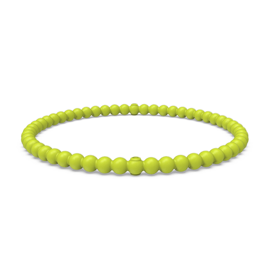 Beaded Stackable Silicone Bracelet - Lightning