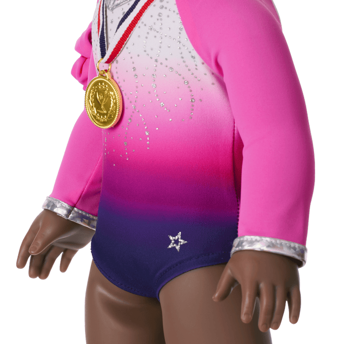 Beam with Pride Gymnastics Outfit for 18-inch Dolls
