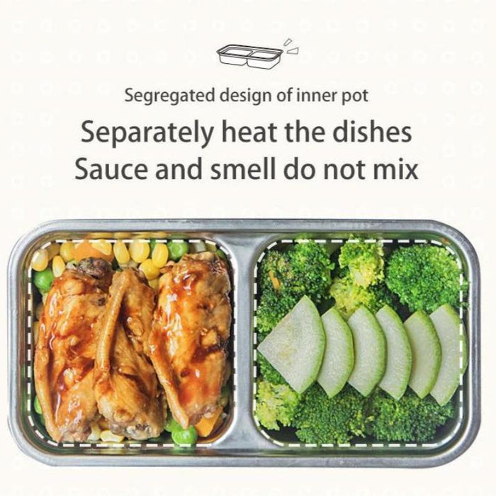 Bear Portable Electric Heating Lunch Box 1.0L Multi Pot (DFH-B10J2) - PowerPacSG