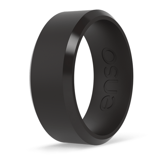 Bevel Silicone Ring - Coffee Bean