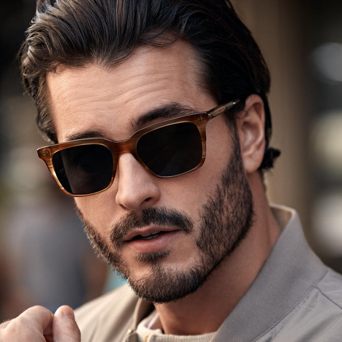 BILLIE XL - BLACK SMOKE CRYSTAL + GREY + POLARIZED SUNGLASSES