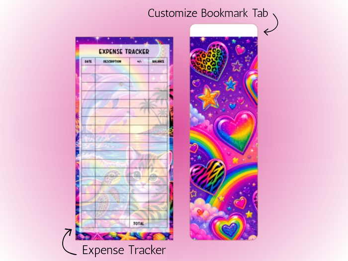 Binder Bookmark & Tracker | Lisa Frank