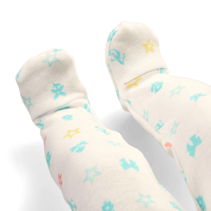 Bitty Baby® Doll #5 with dark-brown hair in Pastel Blue