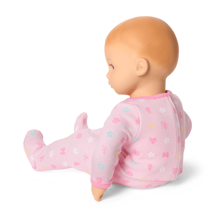 Bitty Baby® Doll #6 with red hair in Pastel Pink