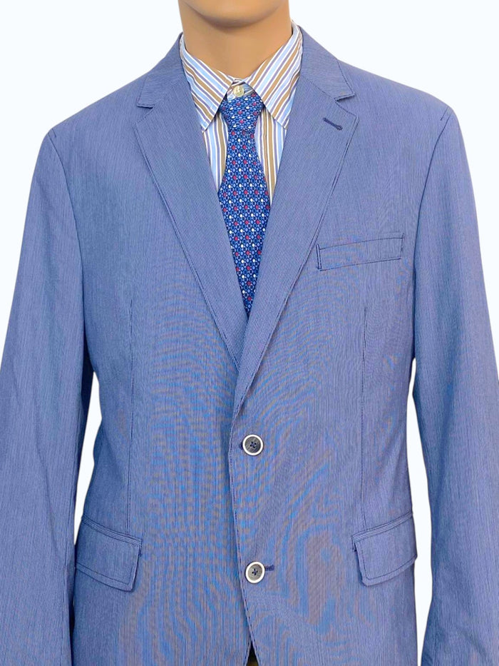 blazer uomo a righe sottili