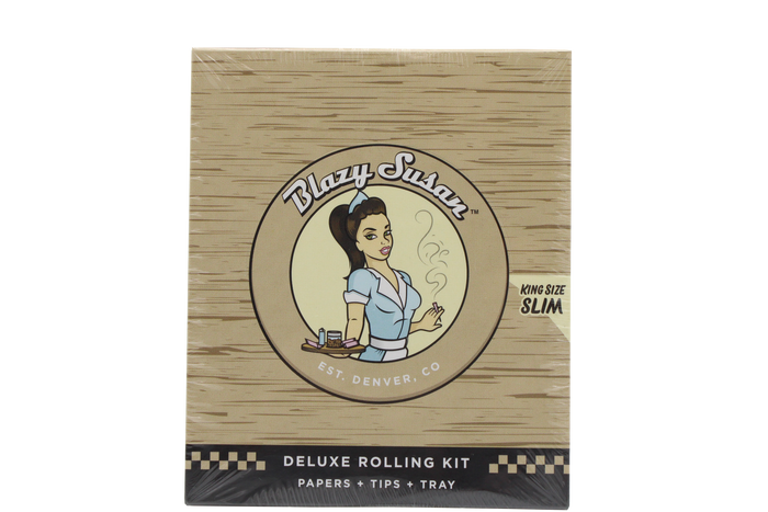 Blazy Susan King Size Unbleached Rolling Papers 32ct 20pk
