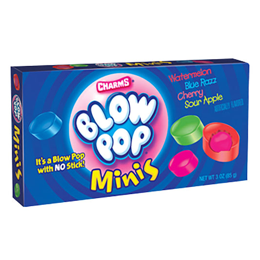 Blow Pop Mini Lollipops Theater Box - 12 Count