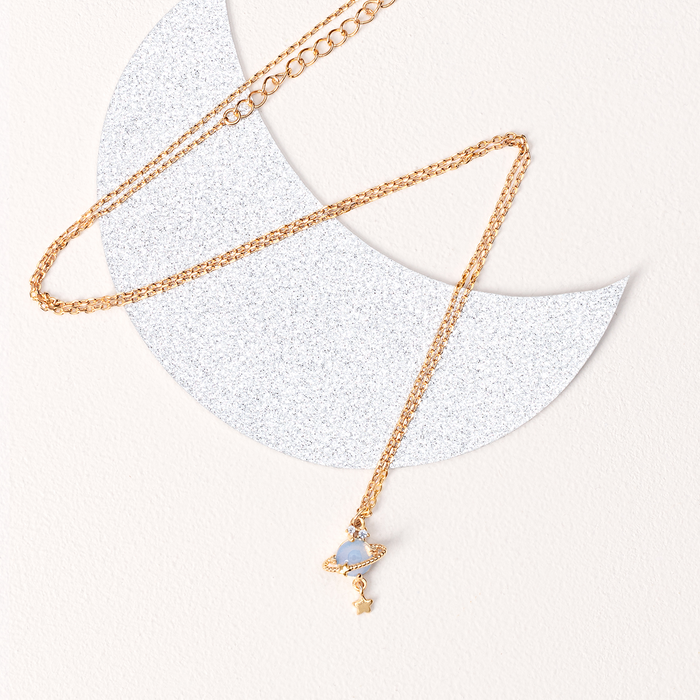 Blue Jupiter Necklace