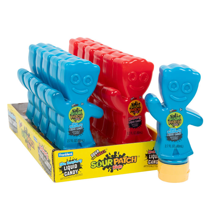 Blue Raspberry Liquid Candy from Sour Patch Kids 2.7oz - 12 Count