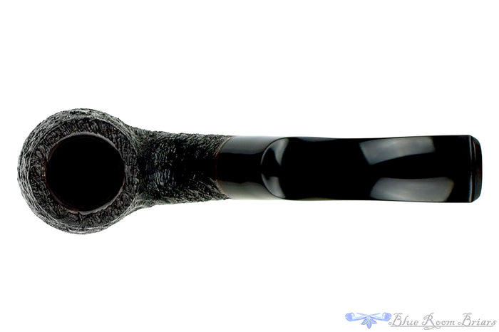Blue Room Briars is proud to present this Blue Room Briars Pipe Sandblast 3/4 Bent Billiard