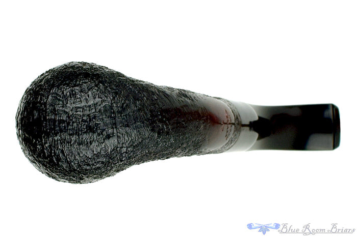 Blue Room Briars is proud to present this Blue Room Briars Pipe Sandblast 3/4 Bent Billiard