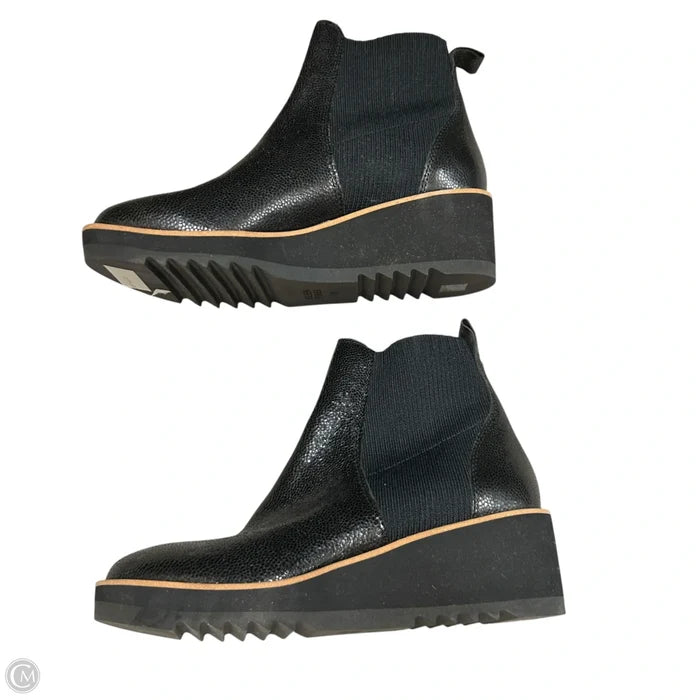 Boots Ankle Flats By Eileen Fisher In Black, Size: 6.5