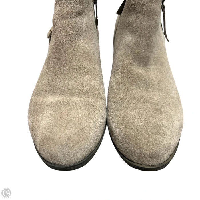 Boots Ankle Heels By Blondo In Taupe, Size: 10