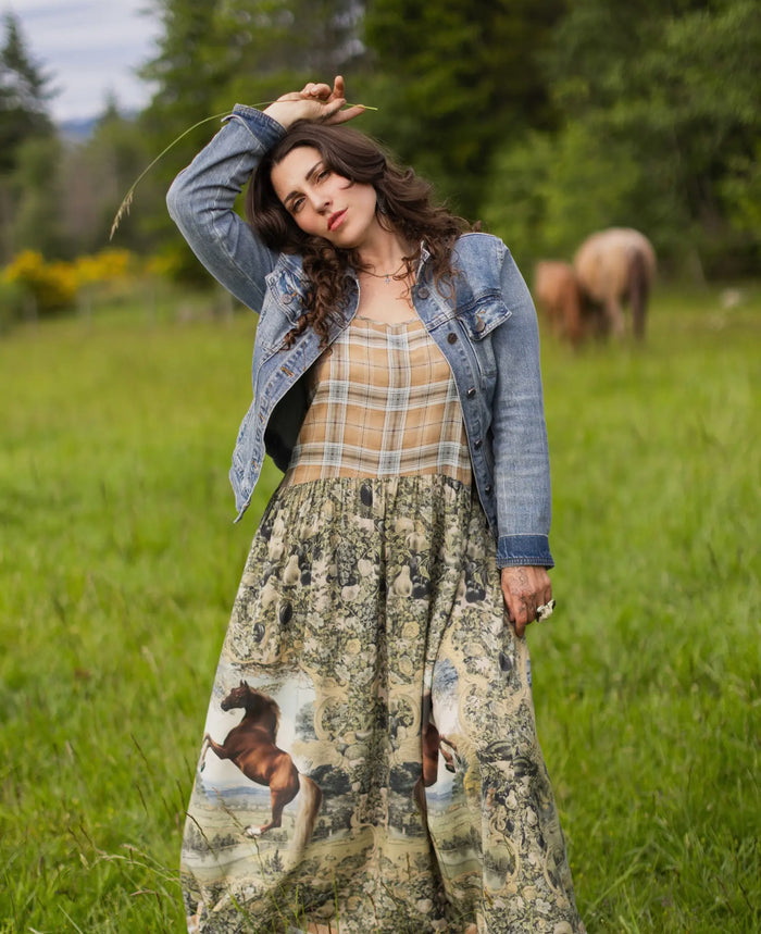 BORN TO RUN SLIP DRESS