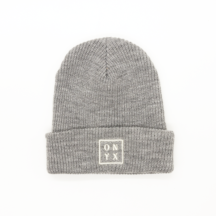 Box Logo Beanie (Cement)