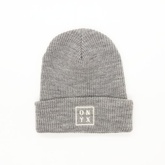 Box Logo Beanie (Cement)