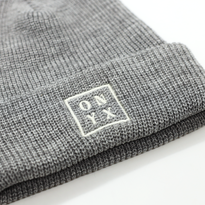 Box Logo Beanie (Cement)