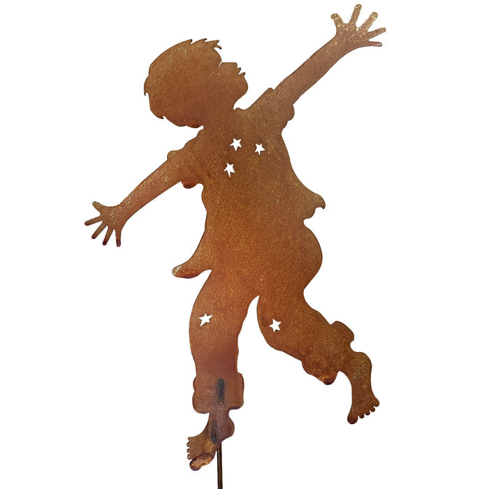 Boy Dancer Garden Stake 28"h