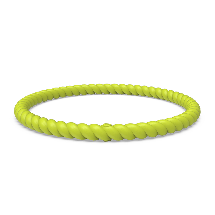 Braided Stackable Silicone Bracelet - Lightning