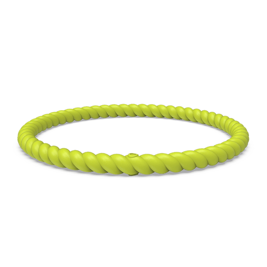 Braided Stackable Silicone Bracelet - Lightning