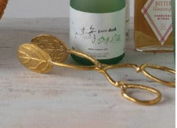 Brass Leaf Tongs