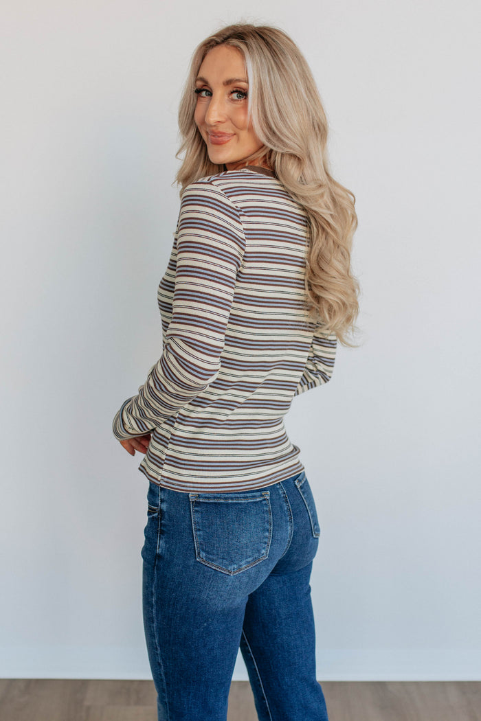 Braylie Striped Top