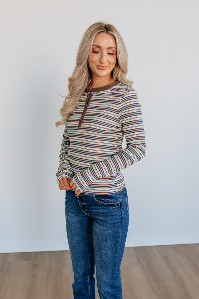 Braylie Striped Top