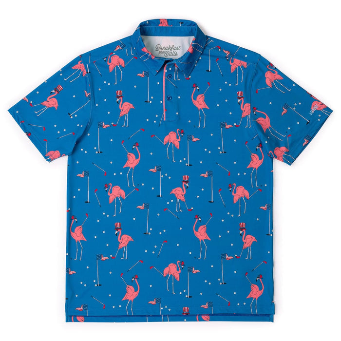 RSVLTS XS RSVLTS Americana Collection "Flamingos" _ All Day Polo