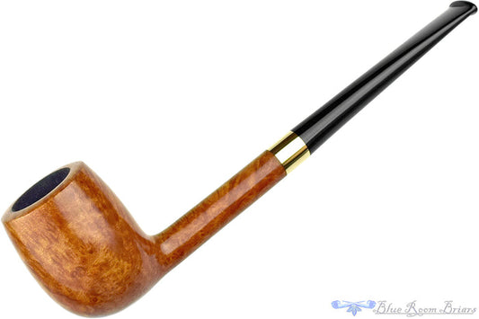 Blue Room Briars is proud to present this Bruno Nuttens Pipe B3 Light Contrast Bing Billiard with Brass