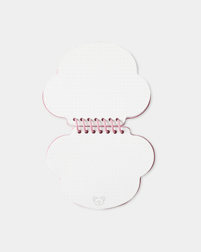 BT21 KOYA Heart Face Spring Note