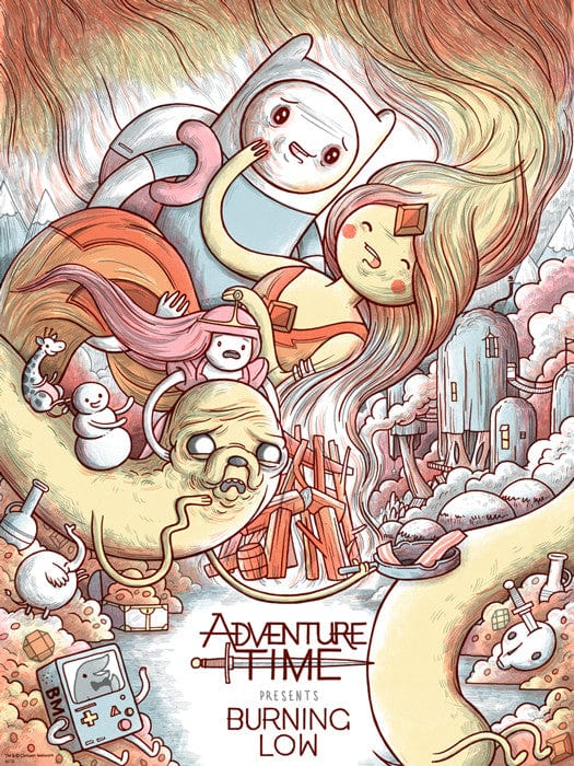 Burning Low Luke Drozd poster