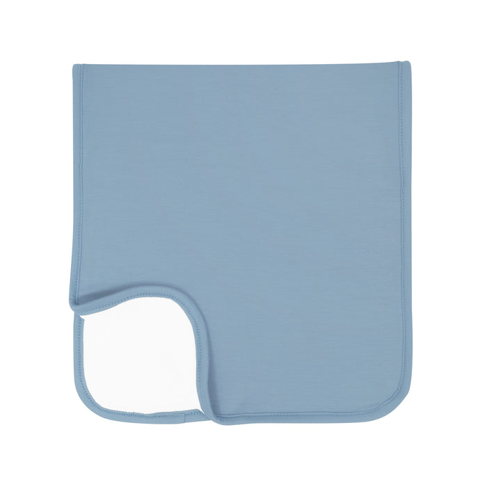 Burp cloth in Slate folded in half
