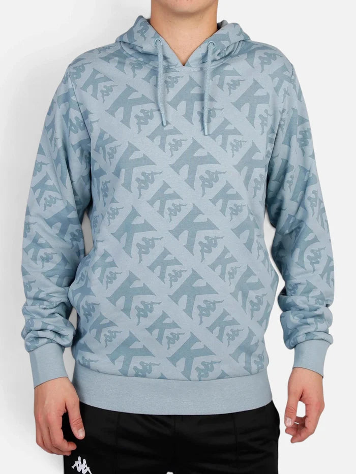 Buzo Kappa Authentic Fancy Azul Stone