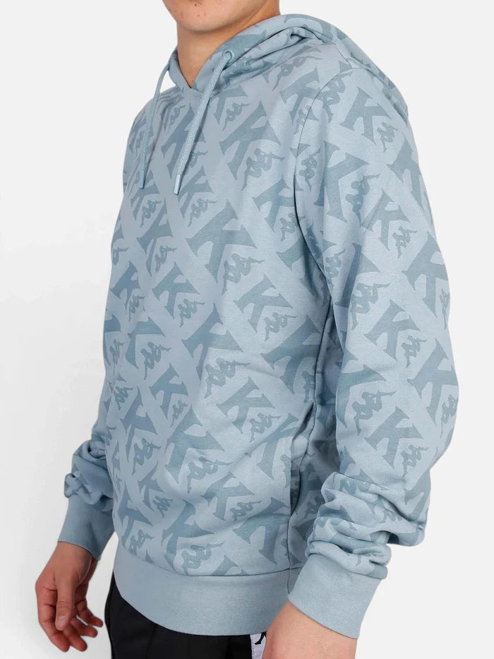 Buzo Kappa Authentic Fancy Azul Stone