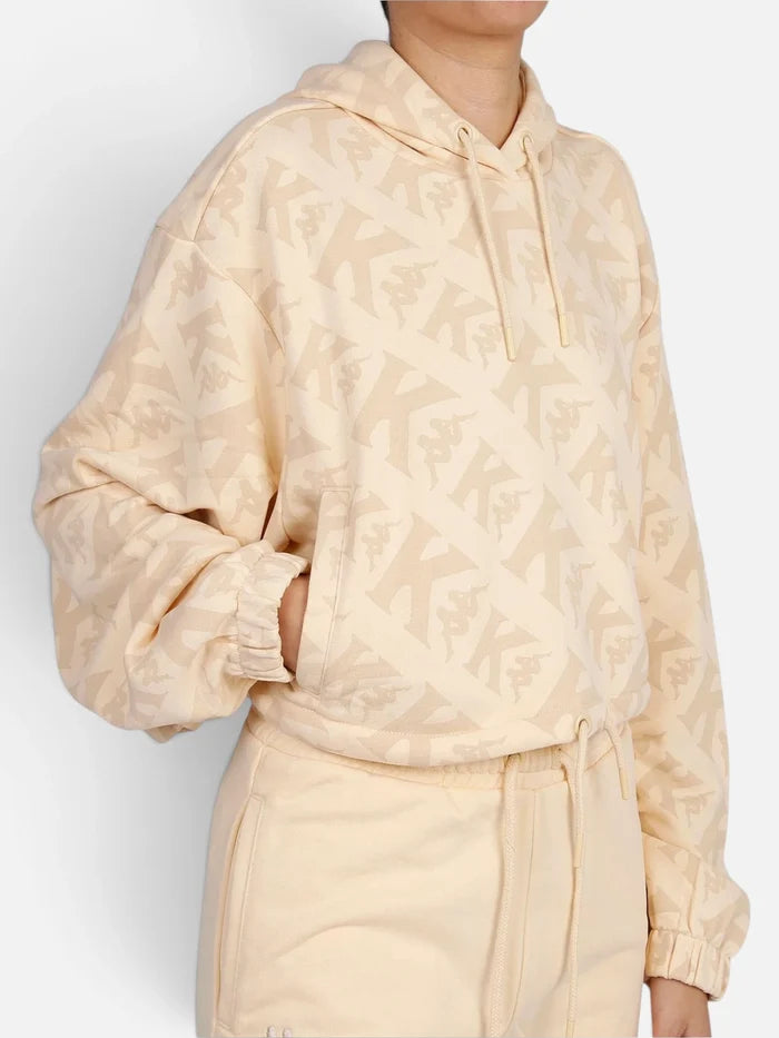 Buzo Mujer Kappa Authentic Tropp Beige Biscuit