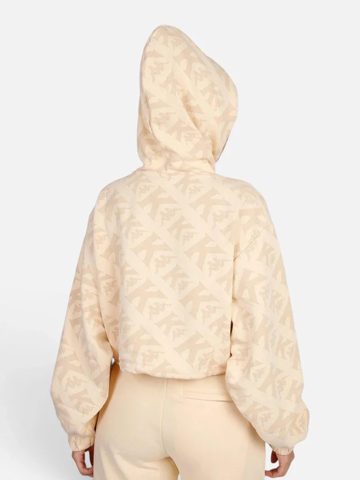 Buzo Mujer Kappa Authentic Tropp Beige Biscuit