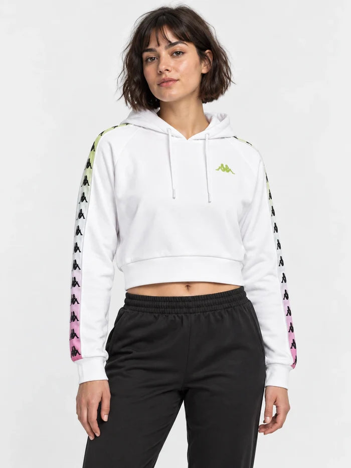 Buzo Mujer Kappa Tamas Degrade Blanco-Fuxia-Lime — vista principal