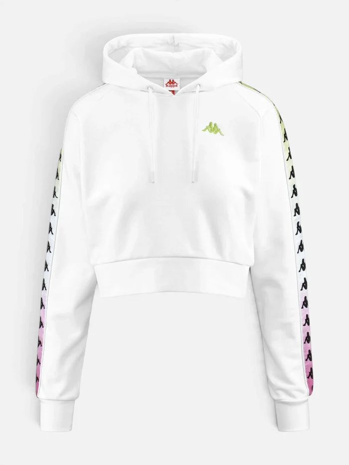 Buzo Mujer Kappa Tamas Degrade Blanco-Fuxia-Lime